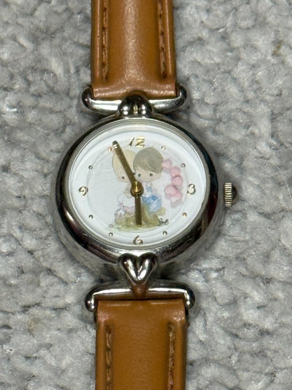 PRECIOUS MOMENTS Valdawn Wristwatch Love One Another Vintage